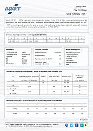 1.4057 AISI 431 X17CrNi16-2 Dátový list chrómniklovej ocele