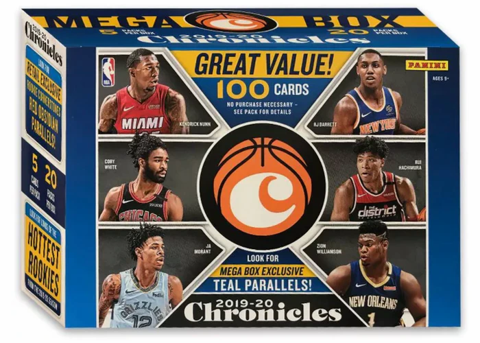 2019-20 Panini Chronicles Basketball 100 ct. Mega Box