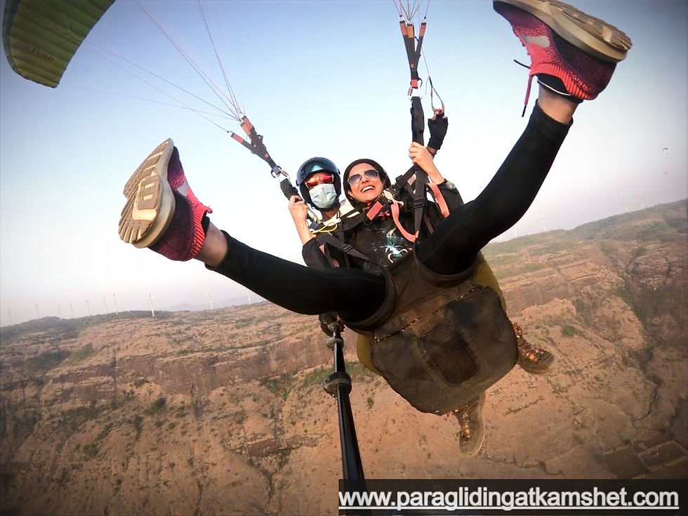 Kamshet Paragliding in Pune, India