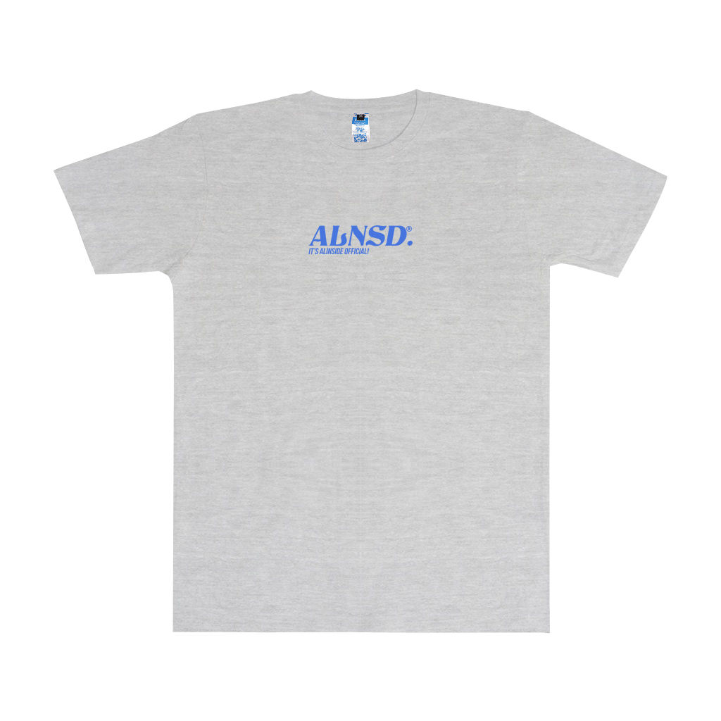 Alinside Tshirt misty ALNSD logo