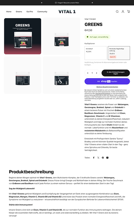 Shopfiy Supplement store PC top 2
