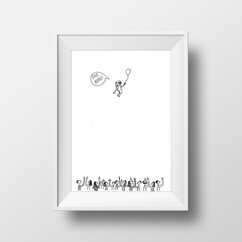 Poster "Fuck People"