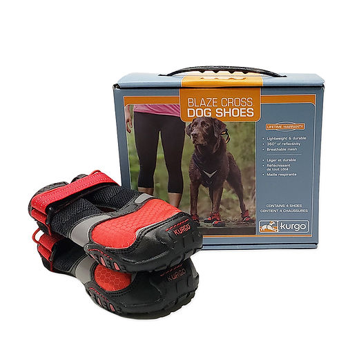 Kurgo Blaze Cross Hondenschoenen, ter bescherming van de poten, voor elk seizoen, waterdicht en reflecterend, maat XXS, rood Kurgo Blaze Cross Hondenschoenen, ter bescherming van de poten, voor elk seizoen, waterdicht en reflecterend, maat XXS, rood