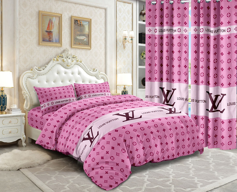 Thumbnail: 6 pcs luxury bedsheets 
