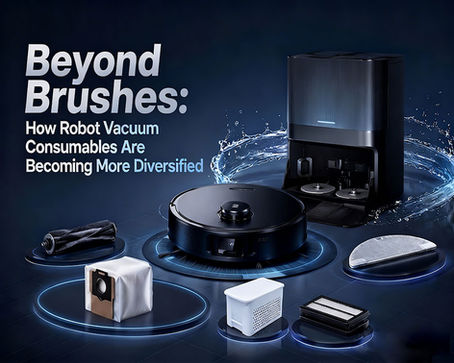 Beyond Brushes: How Robot Vacuum Consumables Are Becoming More Diversified