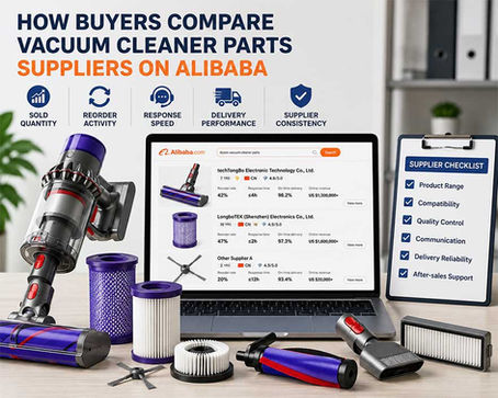 How Buyers Compare Vacuum Cleaner Parts Suppliers on Alibaba
