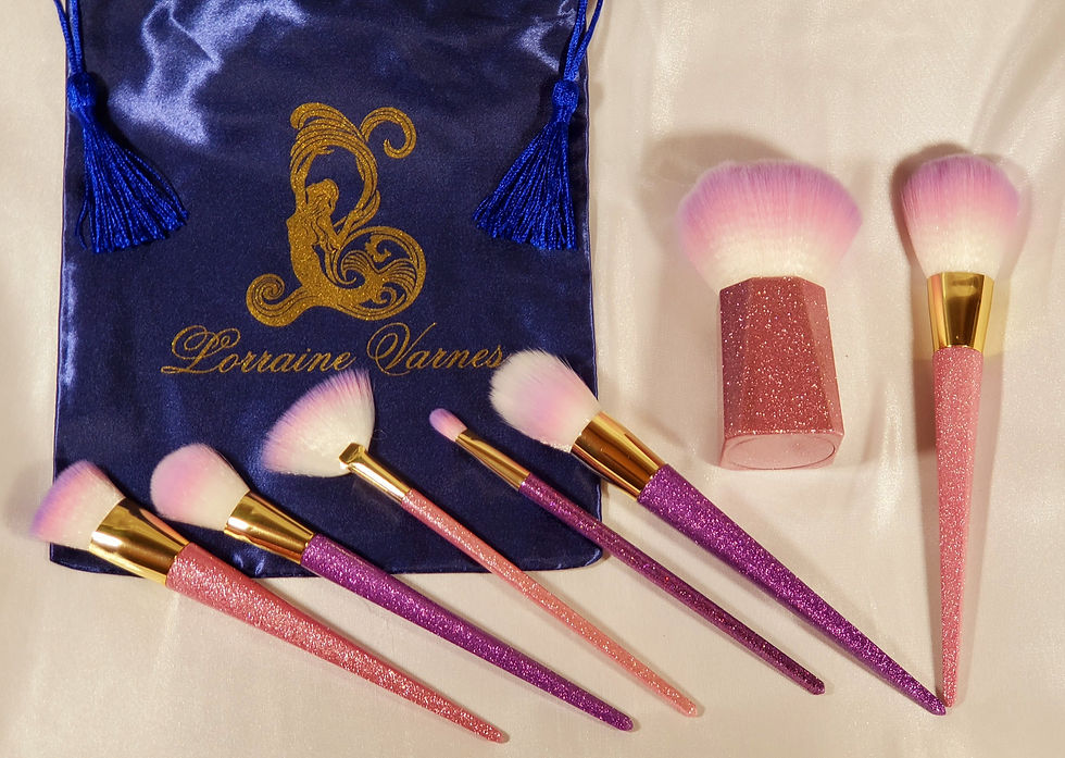 Miniatura: Purple Diamond - Makeup Brush 7 Pcs Set