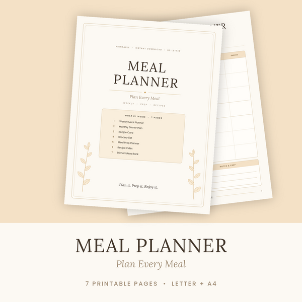 Meal Planner printable