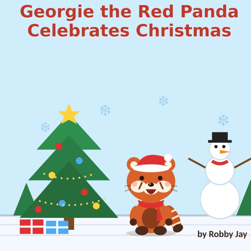Cover of Georgie the Red Panda Celebrates Christmas
