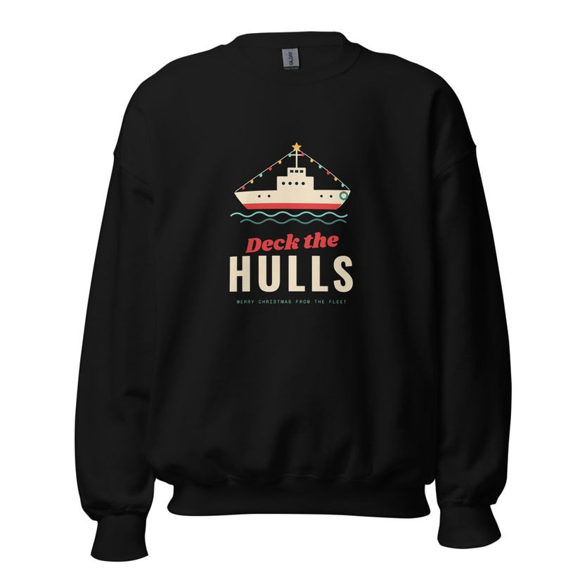 Deck the Hulls Crewneck