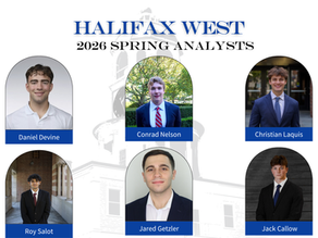 Halifax West Spring 2026 Analysts