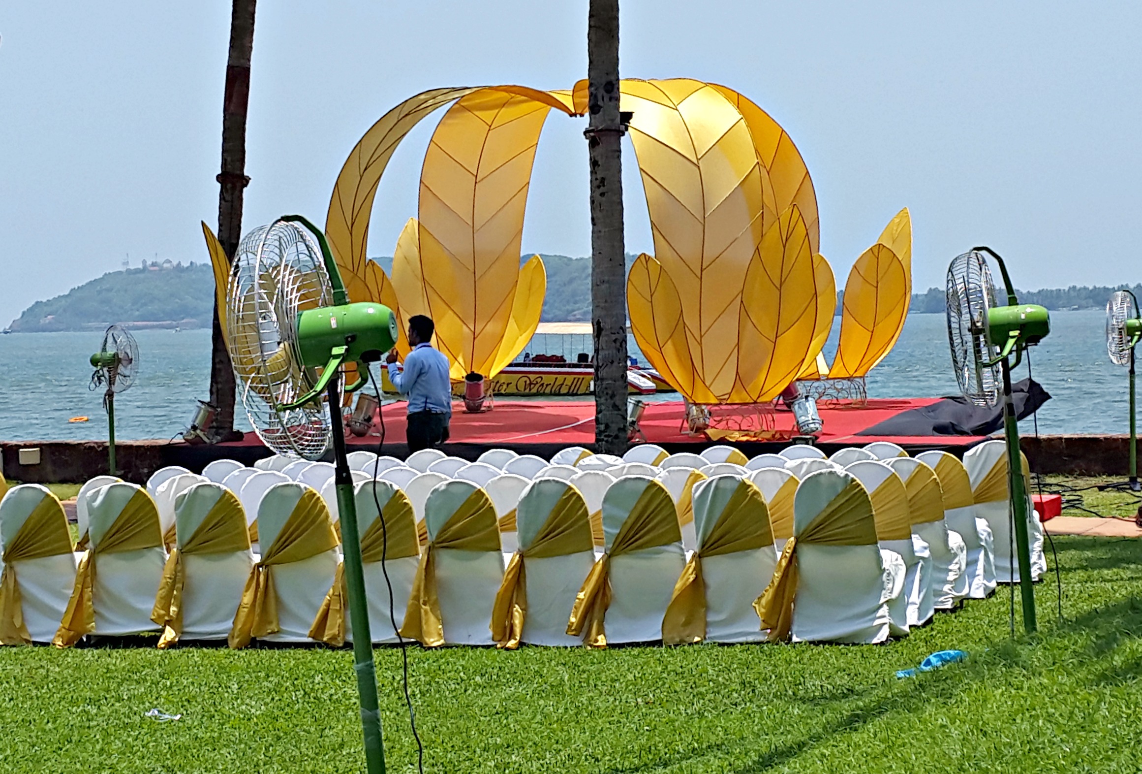 Work in progress... Lotus Mandap