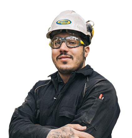 spectra precision worker