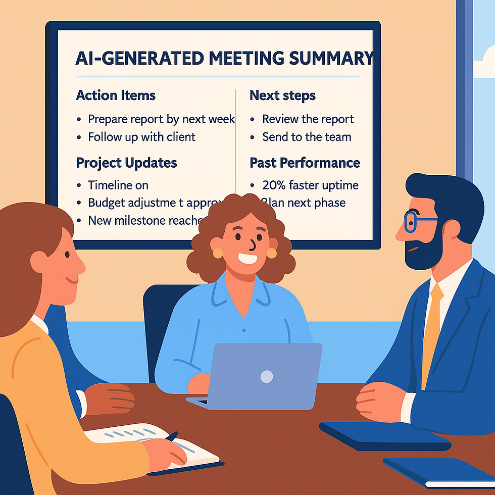 Streamlining Workflows: How AI Meeting Summaries Slash Follow-Up Time