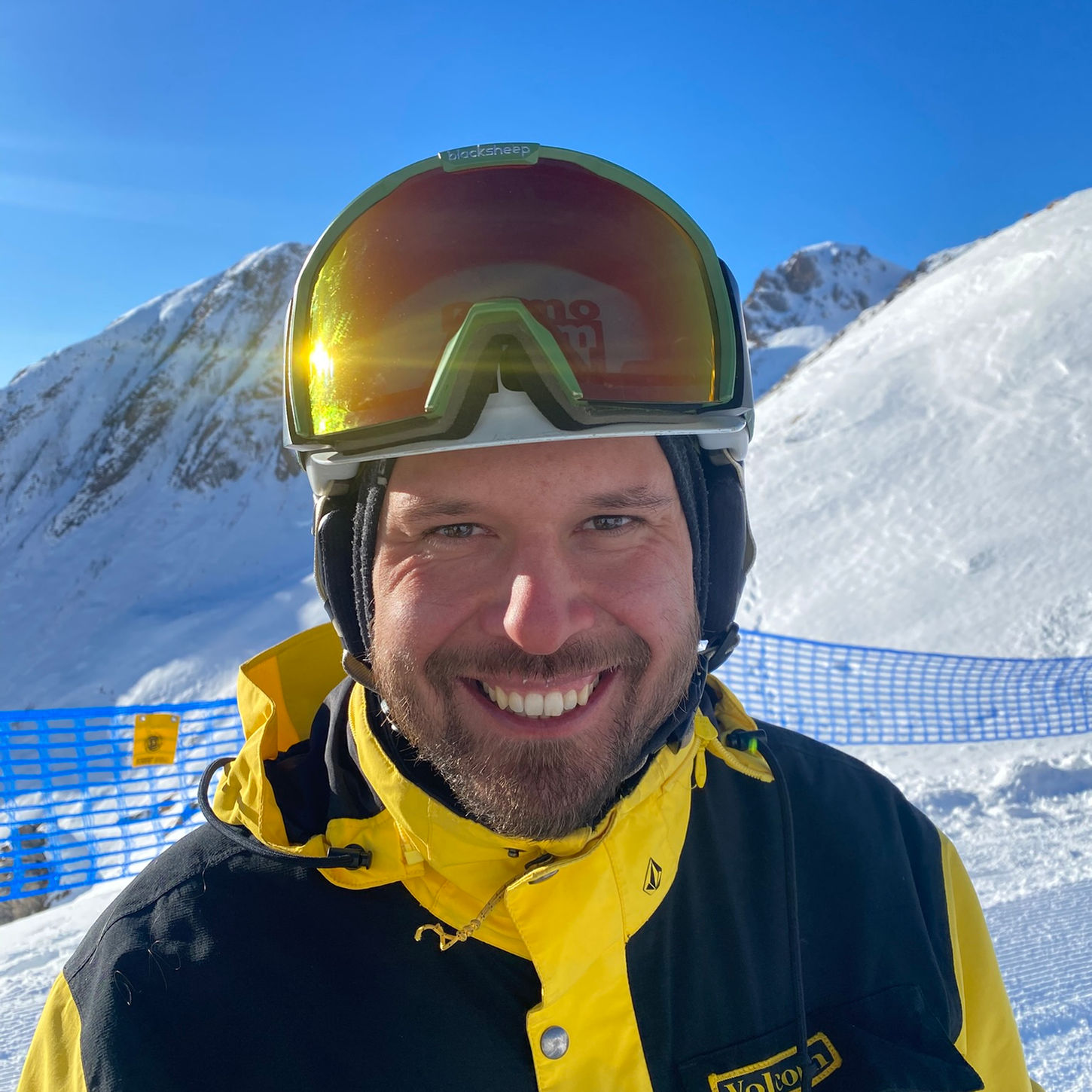 Davos ski instructor teaching