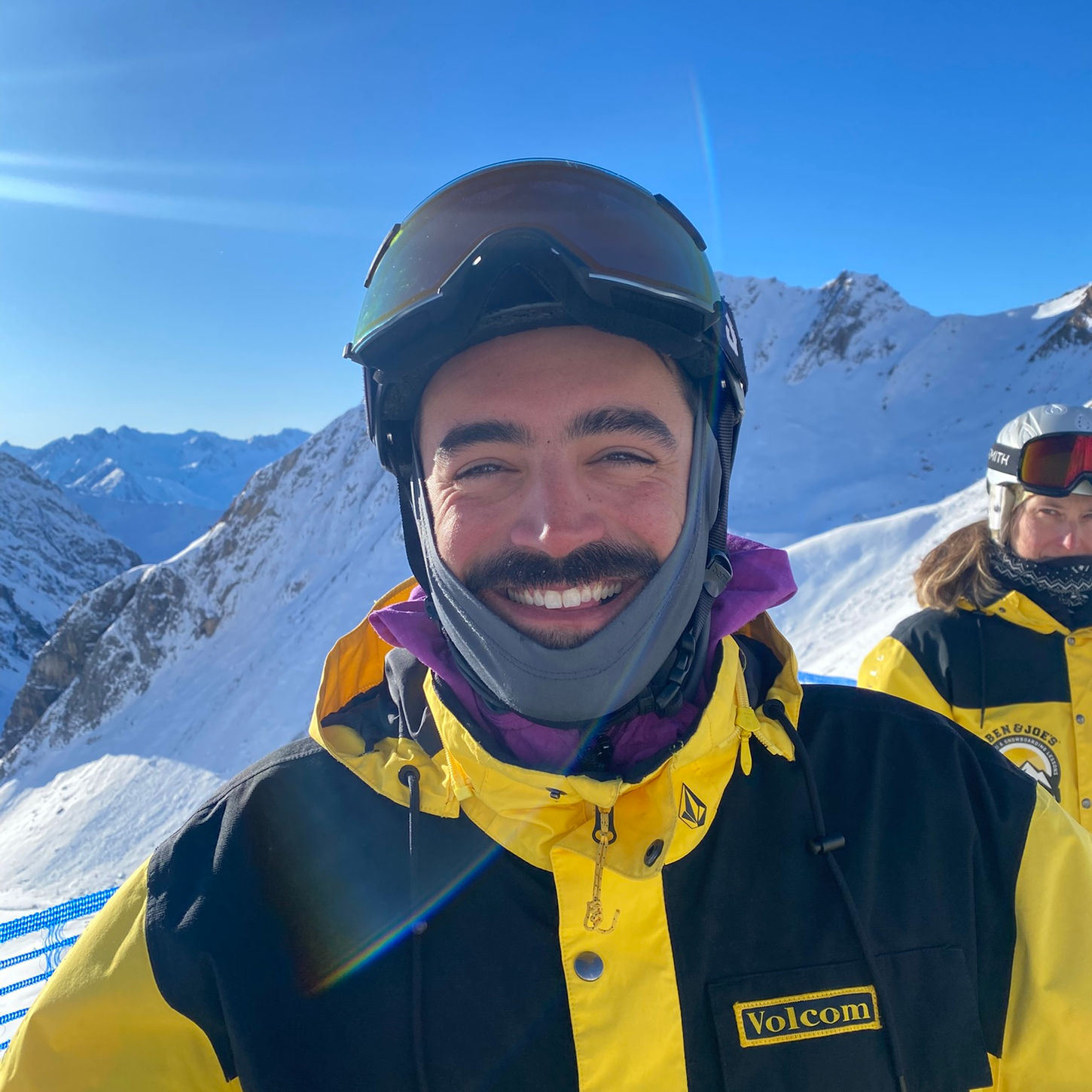 group ski lessons in Davos