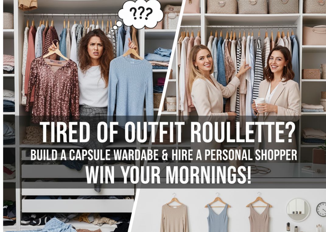 Tired of Outfit Roulette? Build a Capsule Wardrobe and Hire a Personal Shopper to Win Your Mornings