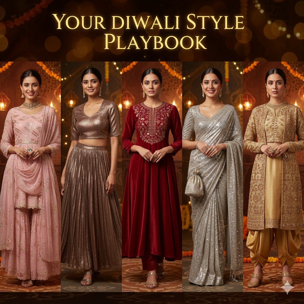 5 Personalized Diwali Looks: The Ultimate Festive Style Playbook (Under ₹499!)
