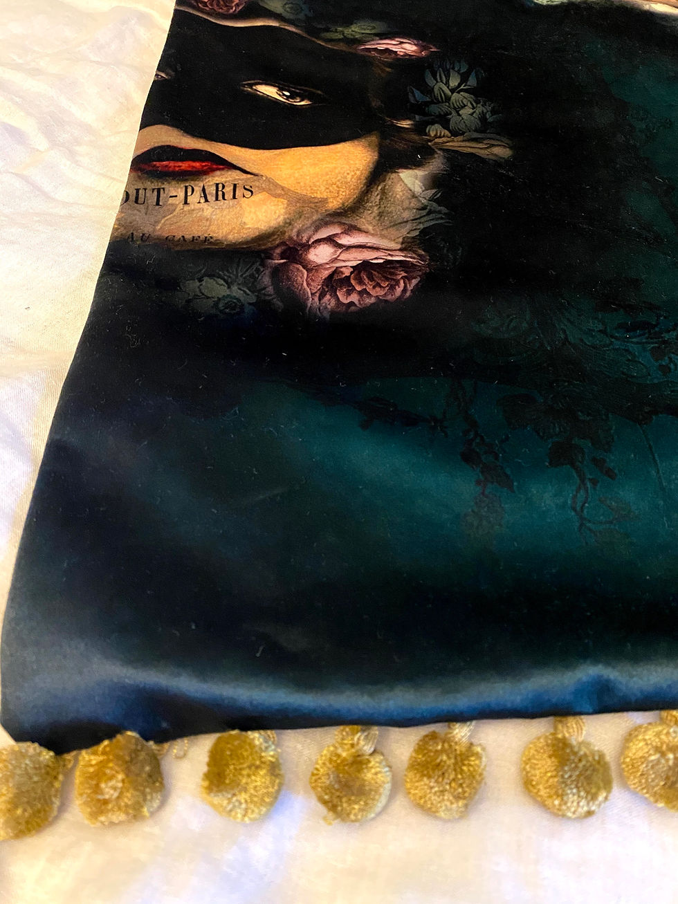 Thumbnail: Cafe Lady faux velvet Throw