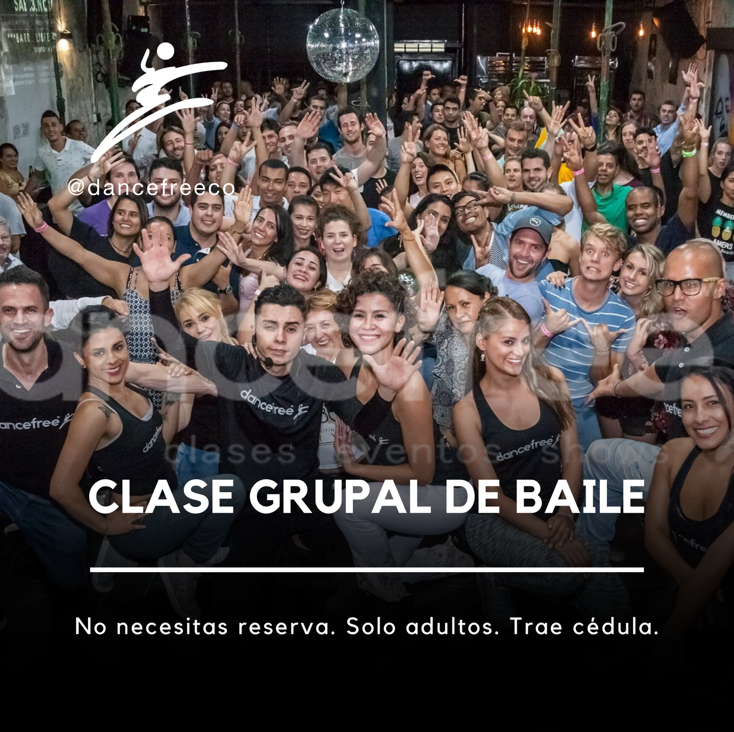DanceFree Group Salsa Classes (Poblado)
