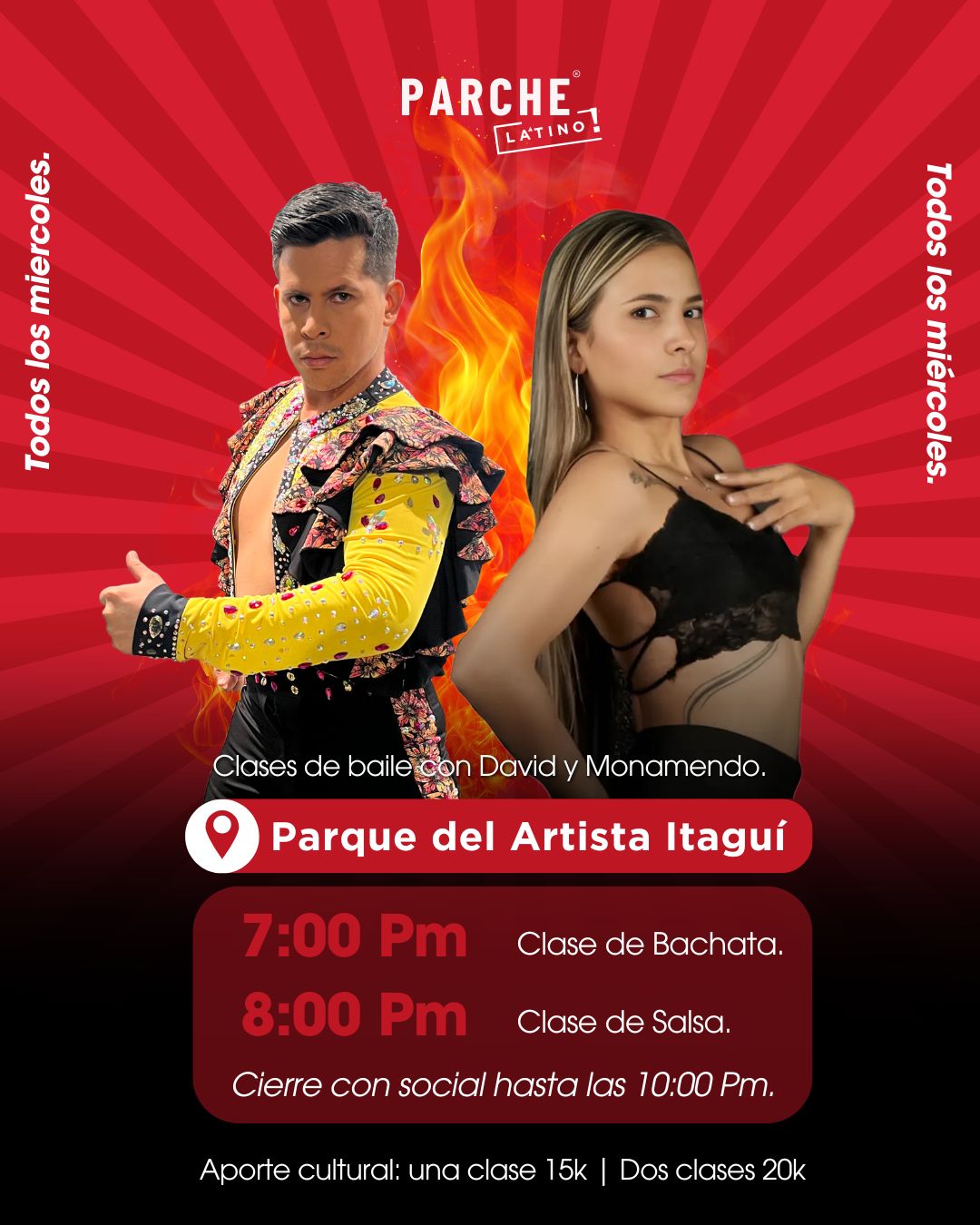 Bachata con Monamendo @Parque del Artista(Itagui)