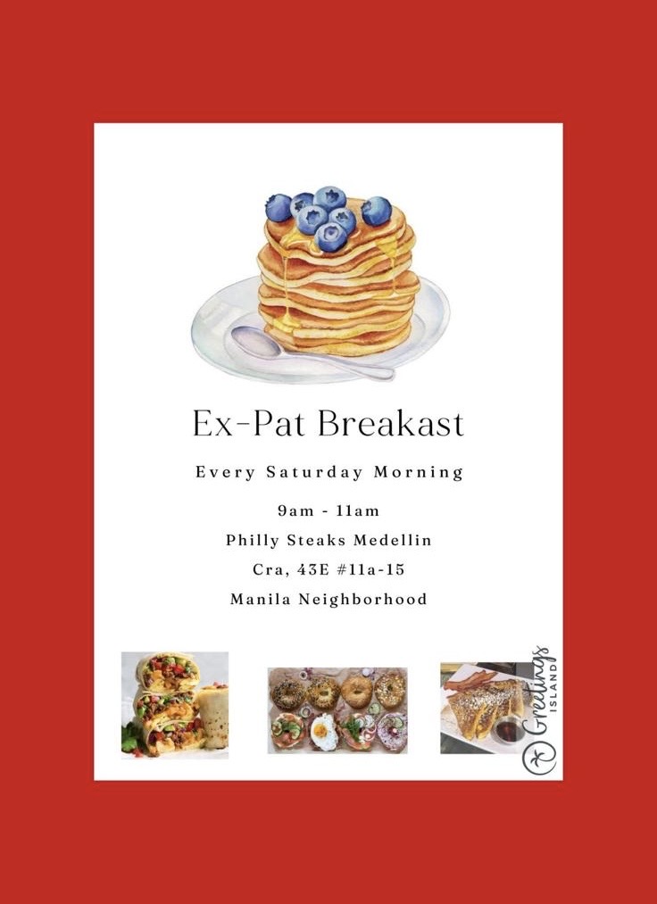 Ex-Pat Breakfast in Medellín