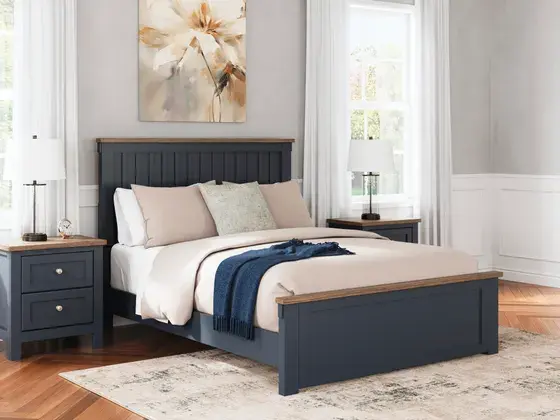 Thumbnail: Landocken Panel Bed
