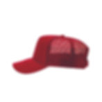 Thumbnail: Ladies Red Textured Print ICD Snapback