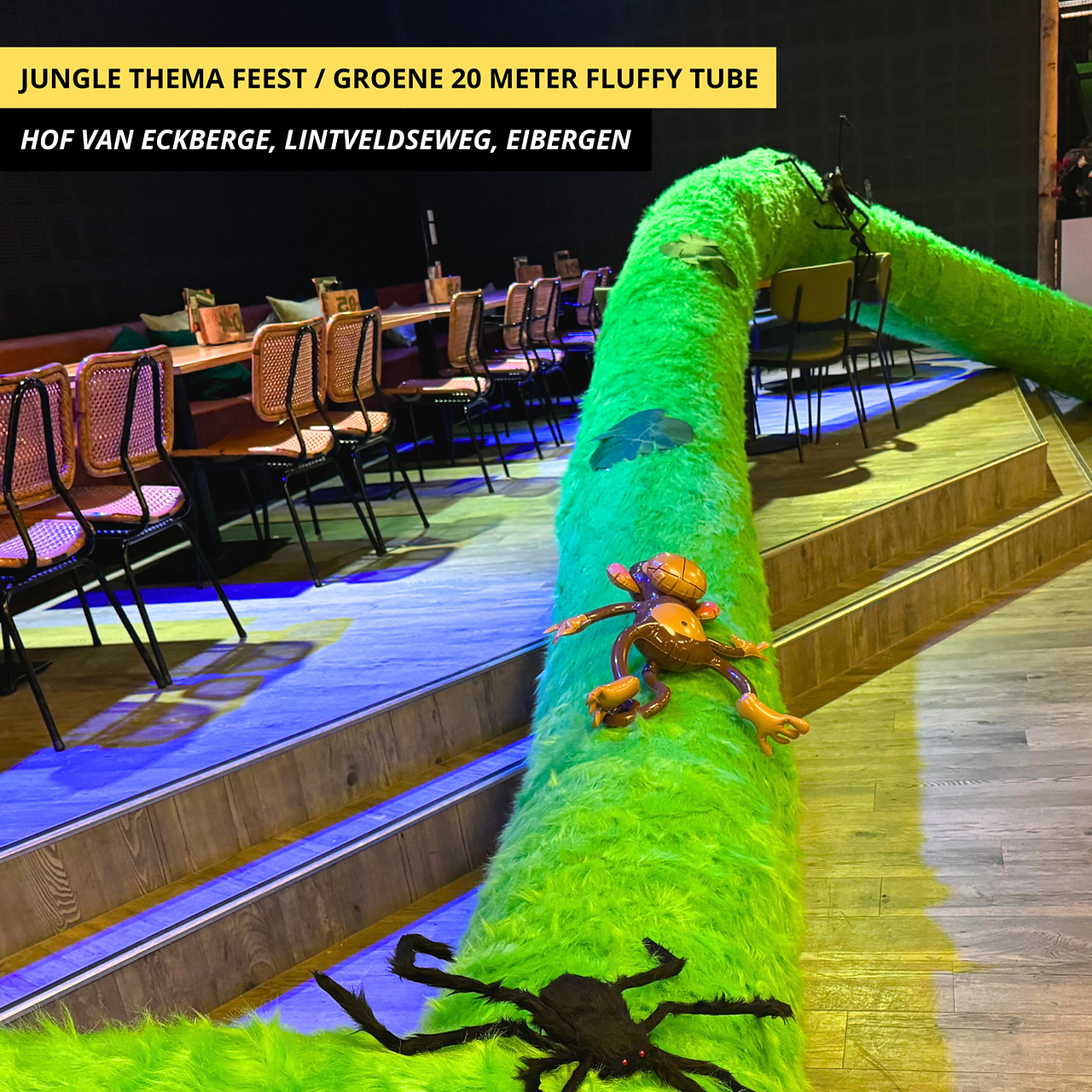 Decoratieve jungle tak van 20m lang