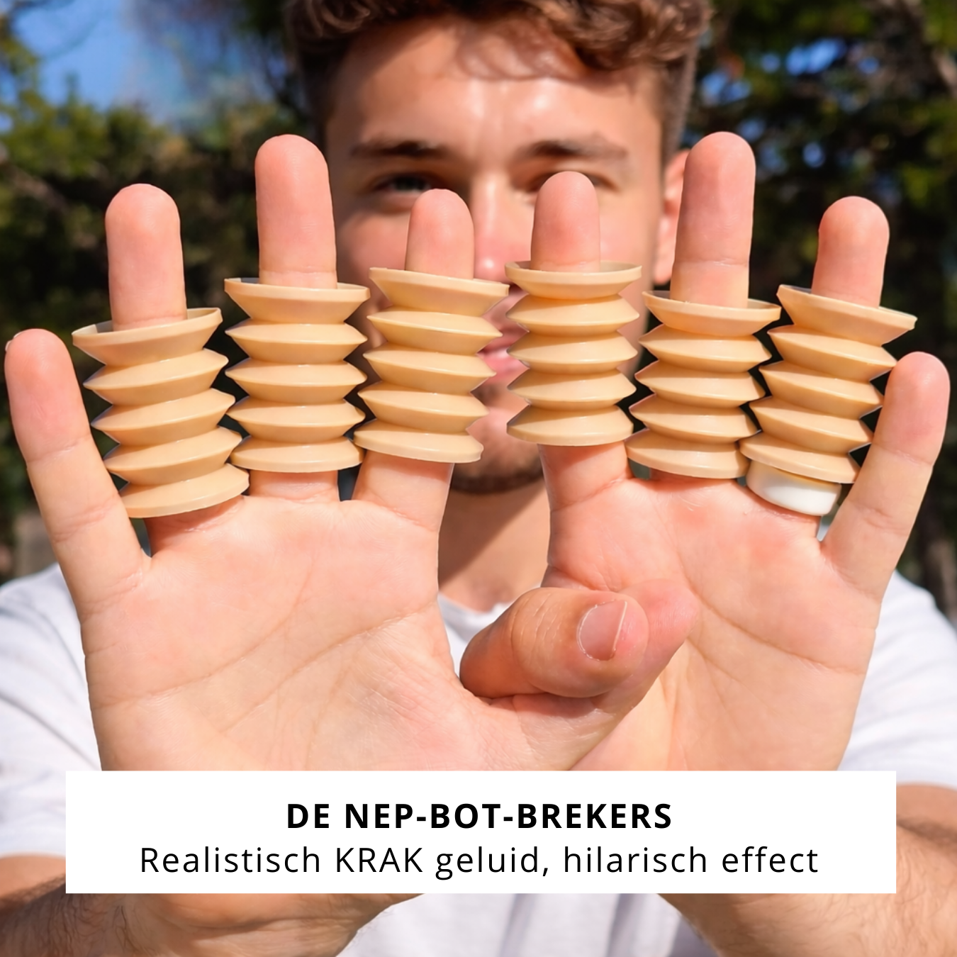 3 neppe bottenkrakers kopen, grappig geschenk en maar €3,50 per stuk