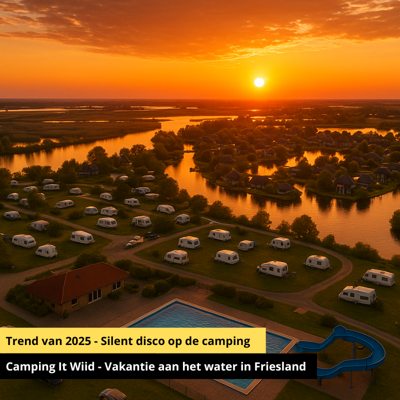 Silent disco trend op vakantiepark en camping 2025