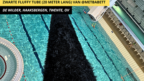 20 meter lange opblaasbare fluffy tube