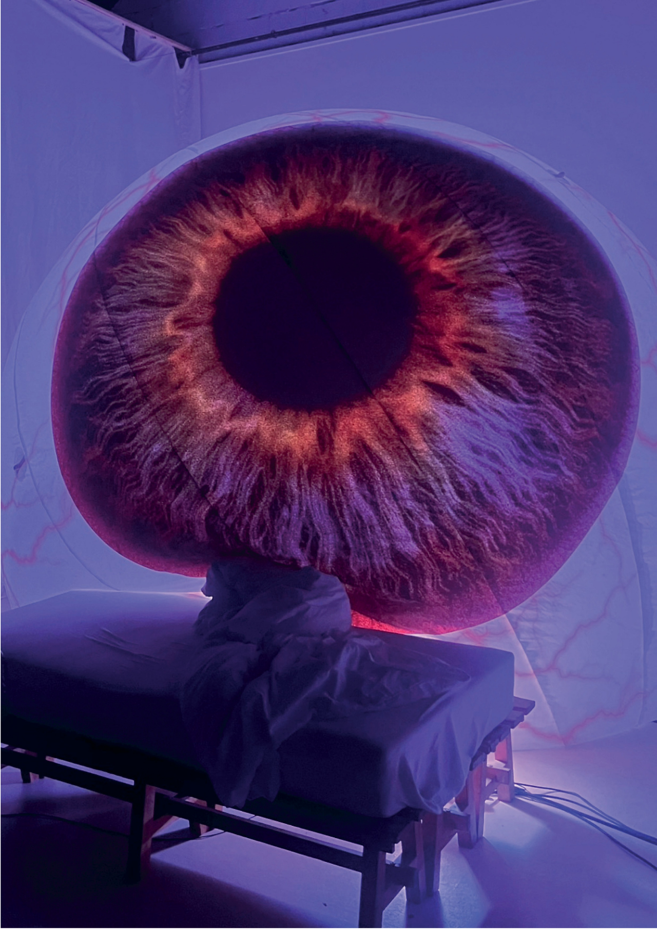 aufblasbares Auge