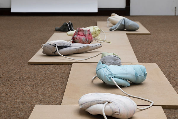 13 Untitled (eleven), jesmonite, rope, c