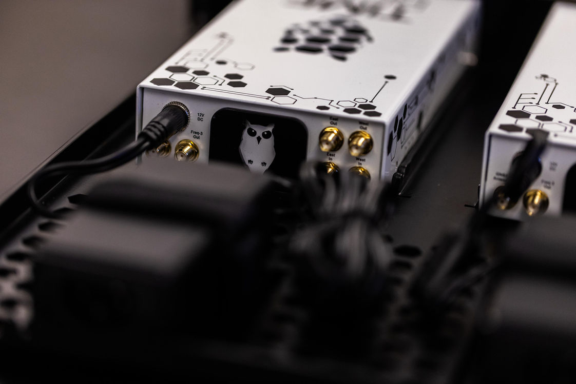 The back of Timebeat Open Time Appliance