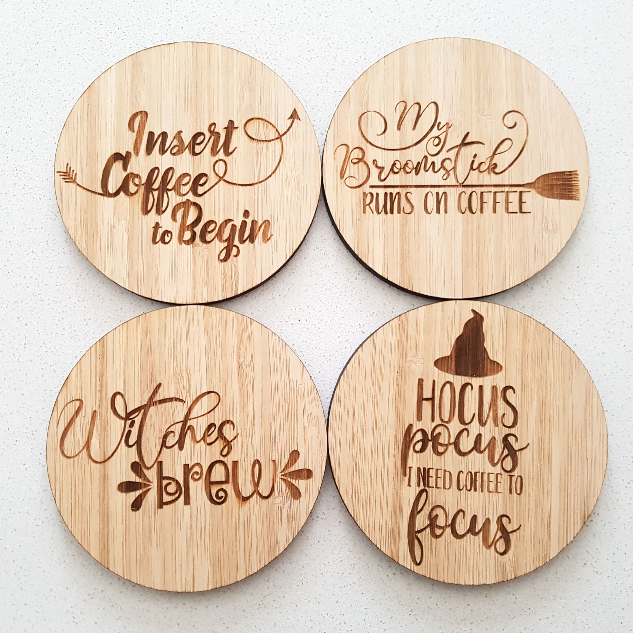 Coffee Coasters (Set of 4)
