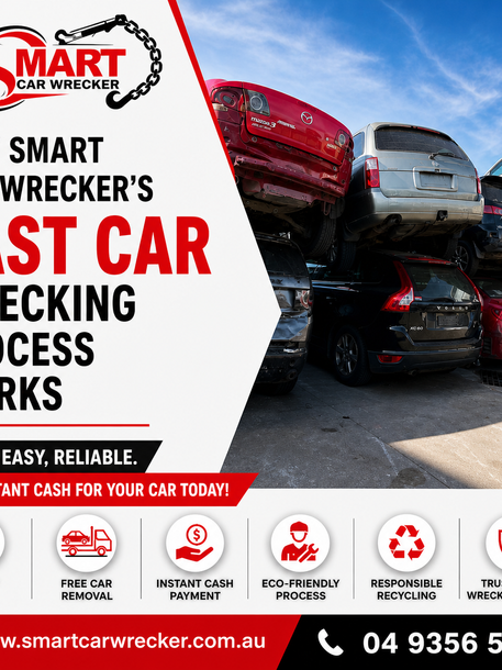 fast car wrecking process works