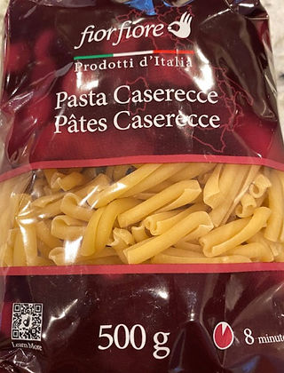 Pasta I used