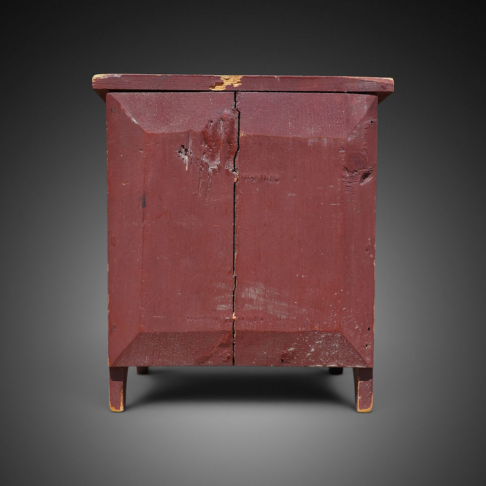 Thumbnail: 19th c. Miniature Chest of Drawers 