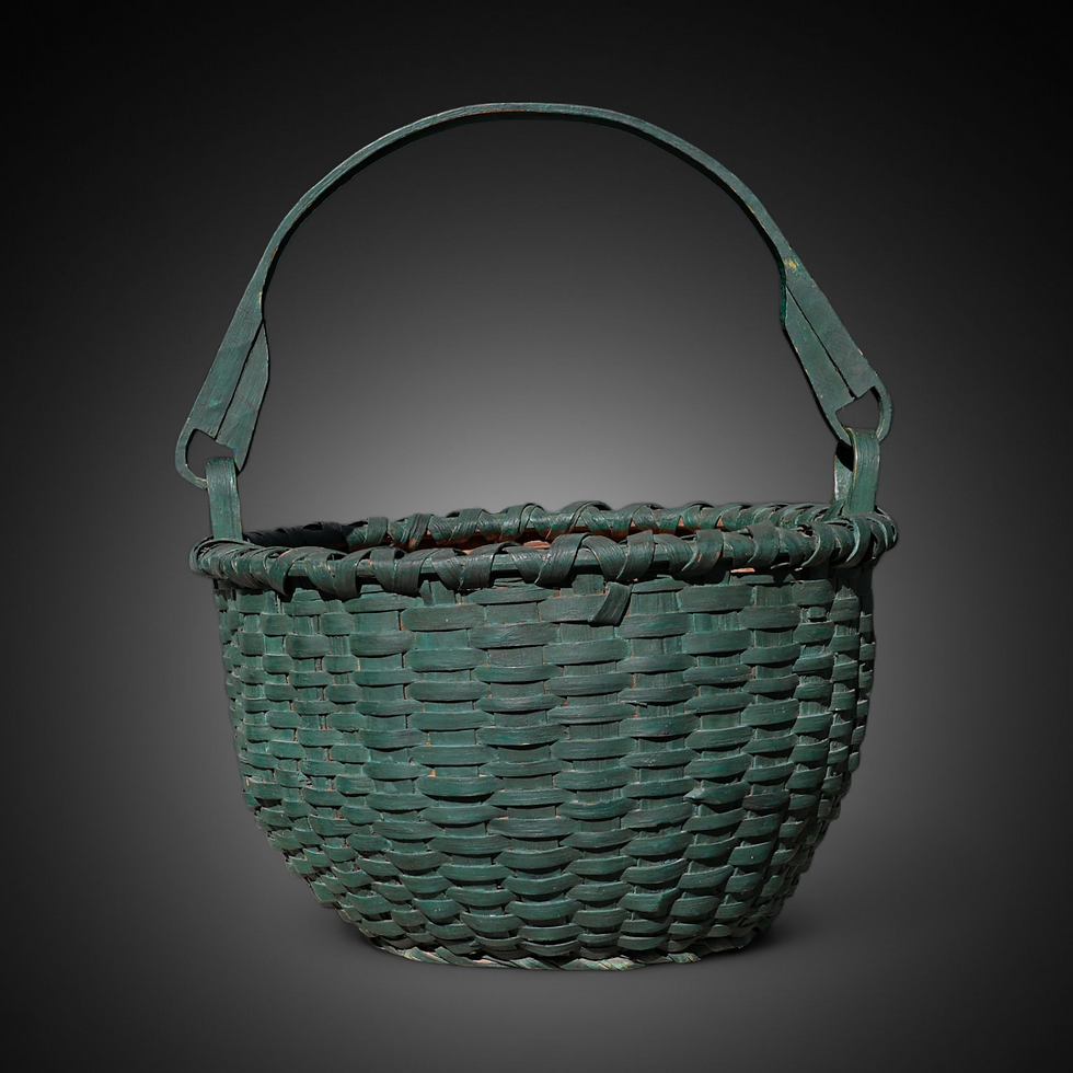 Exceptional Taghkanic Apple Basket