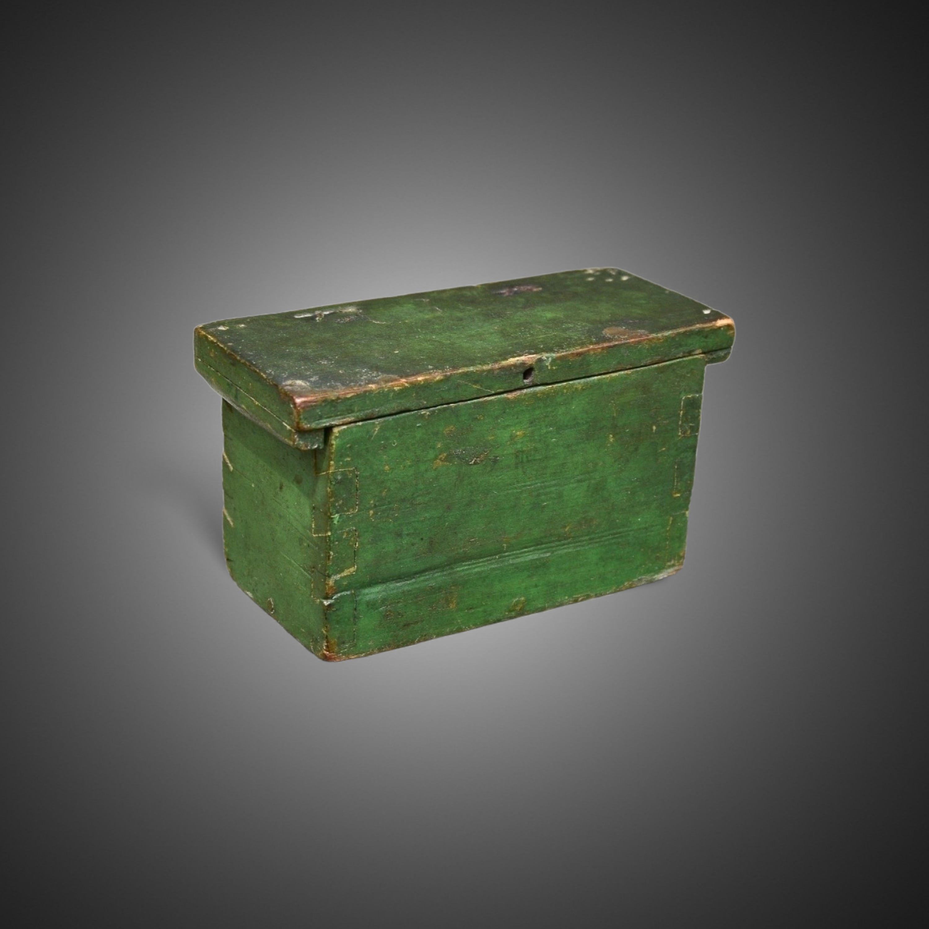 Miniature 19th c. Sea Chest
