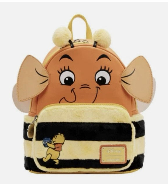 Loungefly Disney Winnie The Pooh Heffalump Heffabee Cosplay Mini Backpack