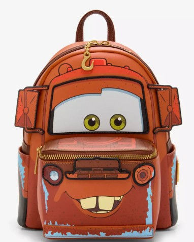 Loungefly Disney Pixar Cars Figural Mater Light-Up Mini Backpack - BoxLunch Excl
