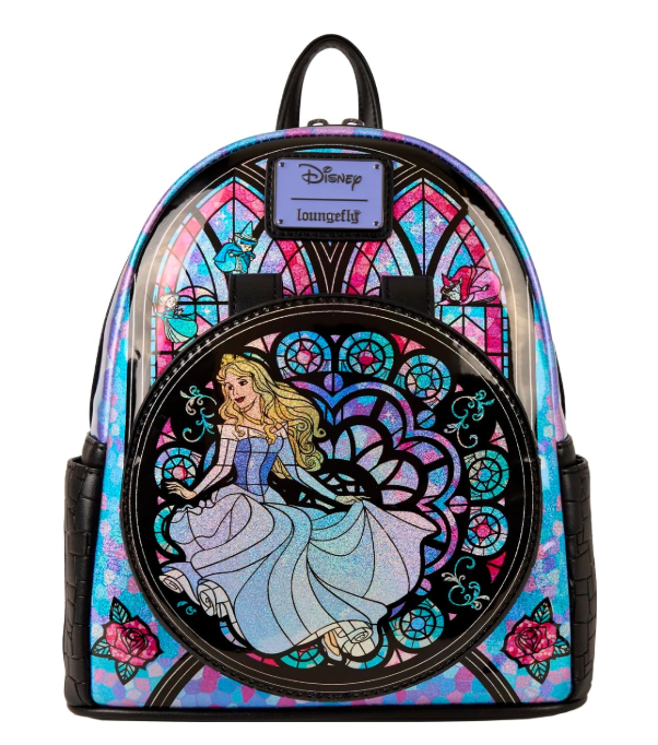 Disney Princess Aurora Stained Glass Mini Backpack - Amazon Exclusive - LE 1325