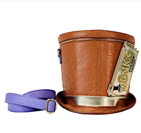Loungefly Wonka Top Hat Crossbody Bag
