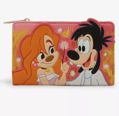 Loungefly Disney A Goofy Movie Max & Roxanne Dandelion Zip Wallet — BoxLunch Exc