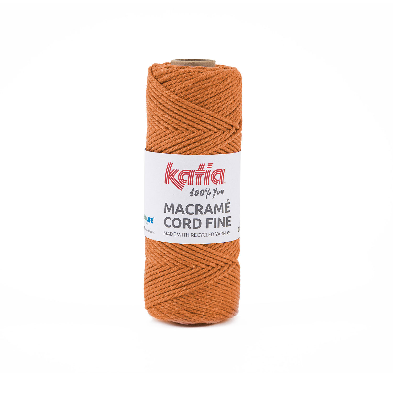 Katia Macramé Cord Fine  - 209 Pastel Orange