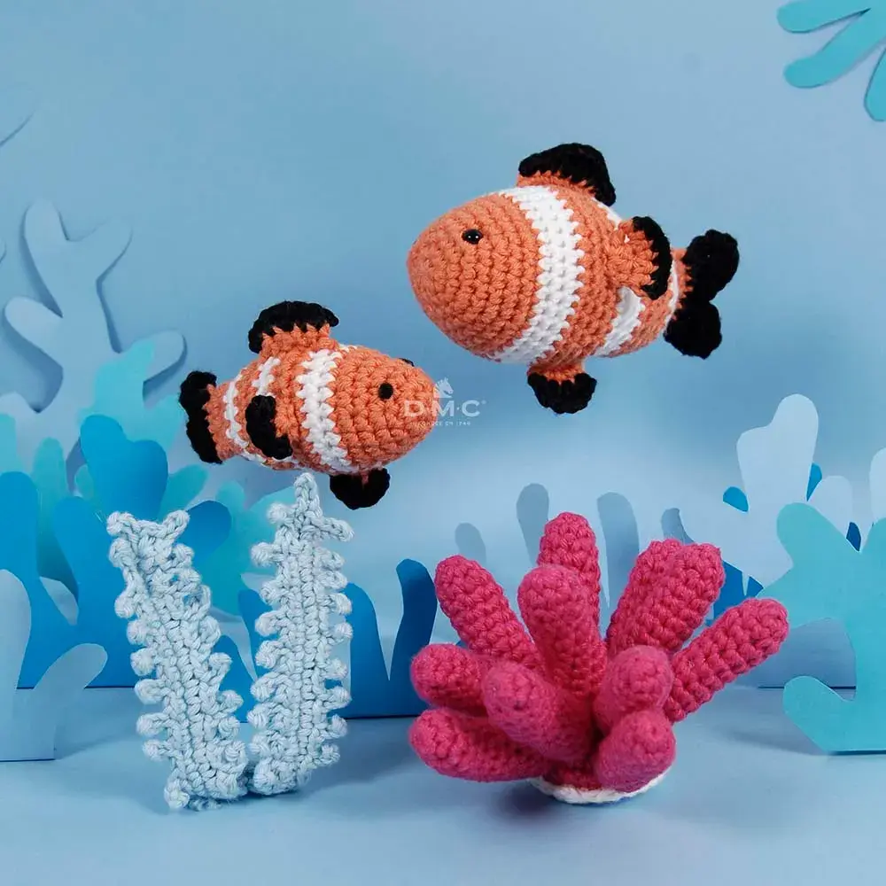 DMC Amigurumi Kit Clownfish