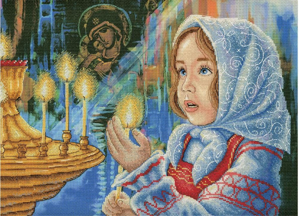 M.P. Studio Cross Stitch Embroidery Kit - 515 First Communion