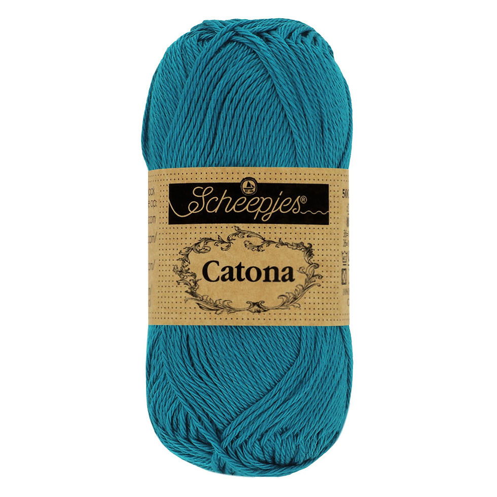 Scheepjes Catona  - 400 Petrol Blue
